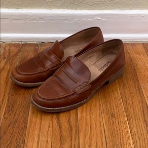 Madewell brown loafers